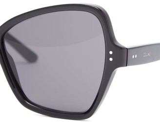Celine Butterfly Acetate Sunglasses - Black