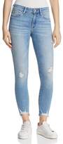 Thumbnail for your product : Mavi Jeans Adriana Skinny Ankle Jeans in Destructed Vintage