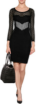 Thumbnail for your product : Catherine Malandrino Pointelle Knit Dress