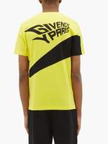 Thumbnail for your product : Givenchy Logo-print Cotton-jersey T-shirt - Mens - Yellow
