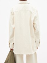 Thumbnail for your product : Marques Almeida Oversized Organic Cotton-denim Overshirt - Beige