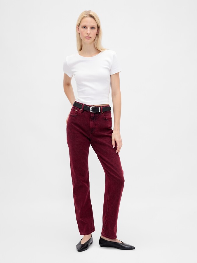 Gap High Rise '90s Straight Jeans