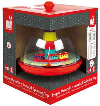Janod Musical Train Spinning Top