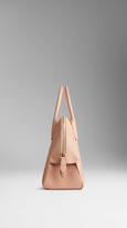 Thumbnail for your product : Burberry Medium Grainy Leather Bowling Bag