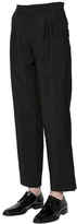 Thumbnail for your product : Saint Laurent 21.5cm Virgin Wool Twill Pants