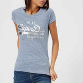 Superdry Women's Vintage Logo Embossed Foil T-Shirt