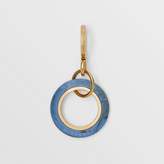 Thumbnail for your product : Burberry Marbled Resin Detail Grommet Key Charm