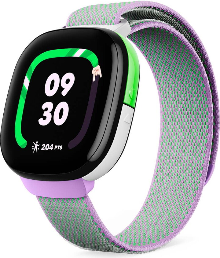 Fitbit Ace LTE Kids Smartwatch with In-App Calling, Messaging, GPS (Spicy)