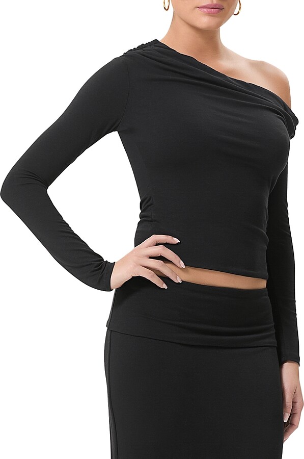 AFRM Printed Asymmetric Top