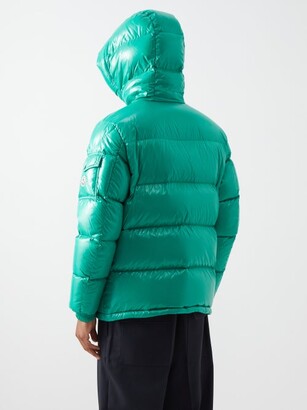 Moncler Ecrins Quilted-down Coat - Green