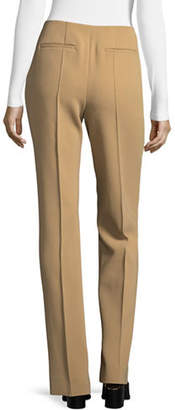 Diane von Furstenberg Straight-Fit Pleated Trousers