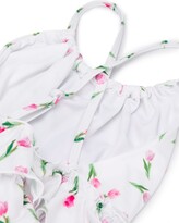 Thumbnail for your product : MonnaLisa Bugs Bunny print ruffled swimsuit