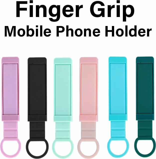 WSSHE Universal Wrist Band Cell Phone Bracket Portable Finger Grip Mobile Phone Holder Sticked Socket Stand For Xiaomi IPhone 12 13 14