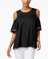 Thumbnail for your product : Cable & Gauge Cupio Cold-Shoulder Top