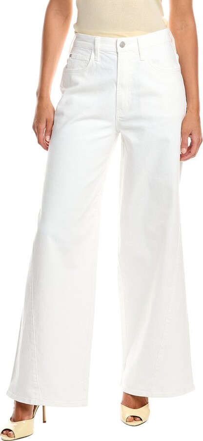 Hudson Jamie High-Rise White Wide Leg
