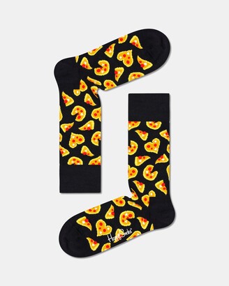Happy Socks Men's Multi Socks - Pizza Love Socks - Size 36-40 at The Iconic