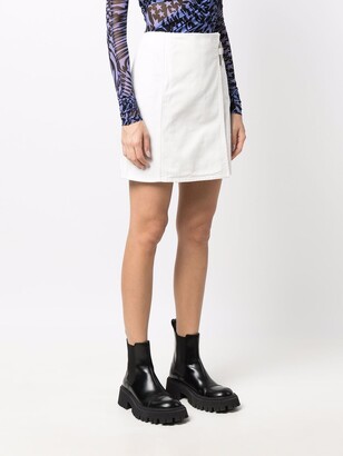 Givenchy Asymmetric Padlock Skirt