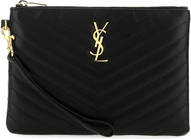 Saint Laurent Cassandre Matelassé A5 Pouch