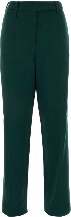 パンツ ALEXANDRE VAUTHIER Dark green wool pant Luxury brands | Collection Alexandre Vauthier - Online Shop