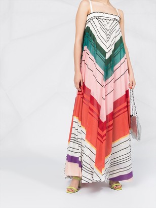 Missoni Chevron Stripe Maxi-Dress