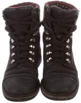 Thumbnail for your product : Chanel Cap-Toe Combat Boots