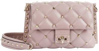 Valentino Garavani Small Leather Candystud Shoulder Bag