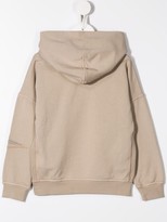 Thumbnail for your product : Stone Island Junior Cotton Logo Printed Hoodie