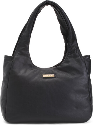 TJMAXX Leather Tooling Tote - ShopStyle