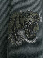 Thumbnail for your product : Gucci tiger print tie