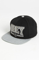 Thumbnail for your product : Obey 'Athletics' Baseball Cap