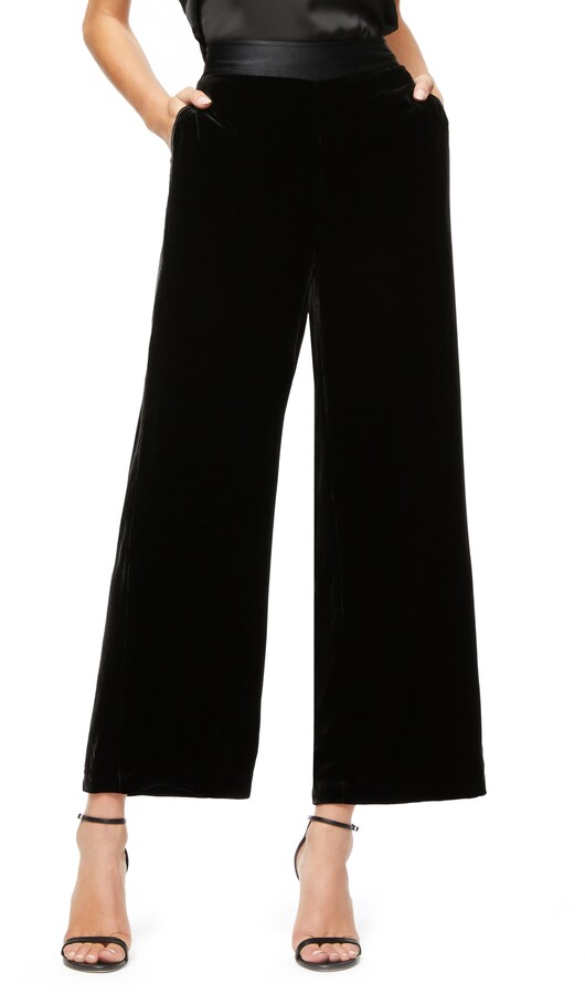 good american black pants