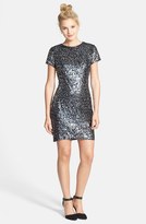 Thumbnail for your product : Hailey Logan Sequin Body-Con T-Shirt Dress (Juniors)