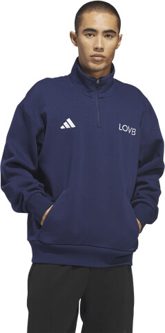 adidas Lovb Fleece Graphics Quarter-Zip