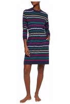 Thumbnail for your product : Sleepy Jones Striped Cotton-Jersey Nightdress