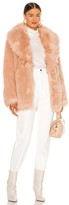 Thumbnail for your product : Unreal Fur Premium Rose Faux Fur Jacket