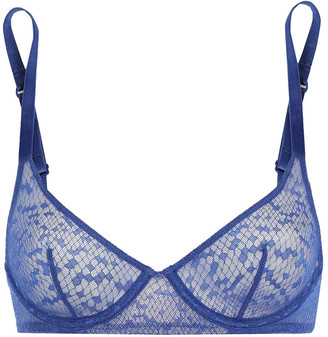 royal blue lace bralette