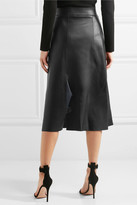 Thumbnail for your product : Dion Lee Leather Midi Skirt - Black