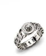 Thumbnail for your product : Marc by Marc Jacobs Katie Small Turnlock Ring/Silvertone