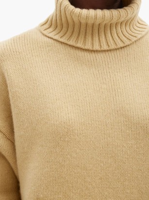 Extreme Cashmere No. 20 Oversize Extra Stretch-cashmere Sweater - Camel