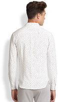Thumbnail for your product : Band Of Outsiders Cotton Pin Dot Sportshirt