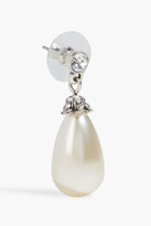 Thumbnail for your product : Ben-Amun Silver-tone, faux pearl and crystal earrings