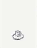 Amulette de Cartier 18ct white gold and diamond ring