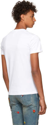 DSQUARED2 White Chic Dan Graphic T-Shirt