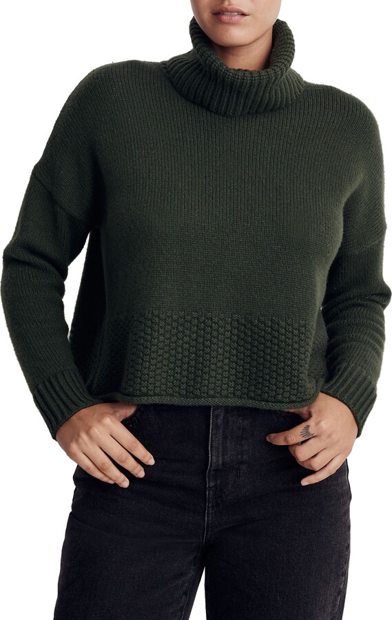 Madewell Sadler Turtleneck Sweater - ShopStyle