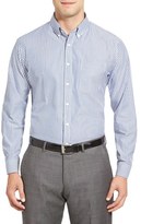 Thumbnail for your product : Nordstrom Men's Shop Smartcare TM Wrinkle Free Trim Fit Stripe Dress Shirt