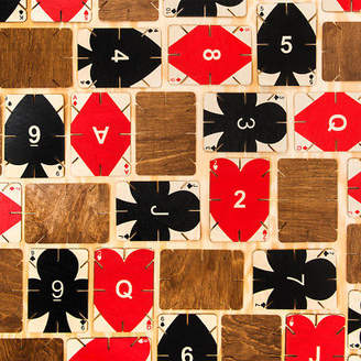 Areaware NEW Plywood Playing Cards