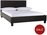 Thumbnail for your product : Seattle Faux Leather Double Bed Frame
