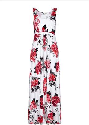 Yumi Blossom Jersey Maxi Dress