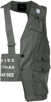 Undercover utility vest top