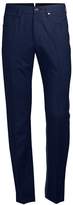Thumbnail for your product : Incotex Moss Panama Wool Trousers
